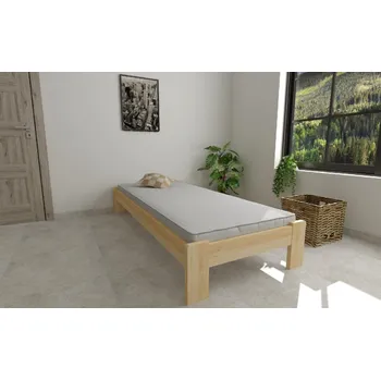 Postel Postel z masivu Adam 80x200 cm + rošt ZDARMA