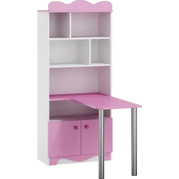 Dětská skříň Regál s psacím stolem N36 - Mája