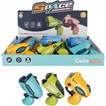 Dětská zbraň Vesmírná pistole se zvukem a světlem