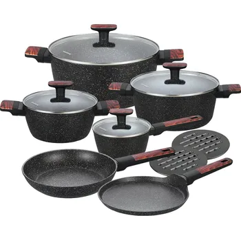 Hrnec Klausberg KB-7831 sada 12 ks titanových hrnců