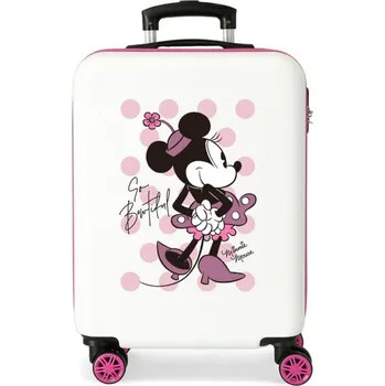 JOUMMA BAGS ABS cestovní kufr MINNIE MOUSE Have A Good Time, 55x38x20cm, 34L, 4011144 (small)