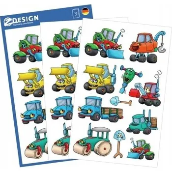 samolepka Ozdobné Samolepky pro děti Avery - Vozidla