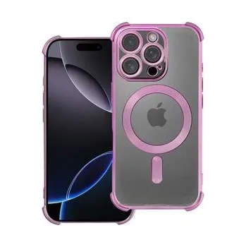Pouzdro na mobilní telefon Kryt ANTISHOCK ELECTRO pro IPHONE 16 Pro kompatibilní s MagSafe fialový - OEM + zdarma možnost vyzkoušet a vrátit zboží do 30 dní