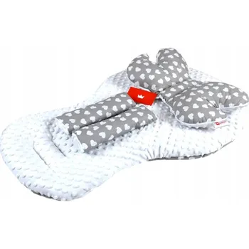 Podložka do kočárku oboustranná minky 3v1 - nr.7