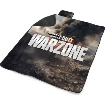 deka Sablio Plážová deka Call of Duty Warzone - město: 200x140 cm