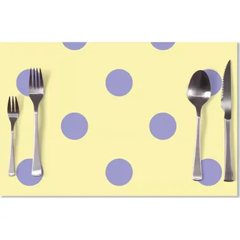 prostírání Sablio Prostírání Fialové tečky: 40x30cm