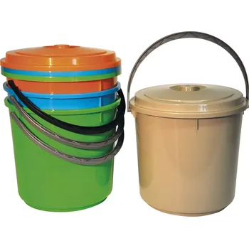 kbelík Moser Kbelík s víkem, plastový, různé barvy, objem: 20,00 litrů