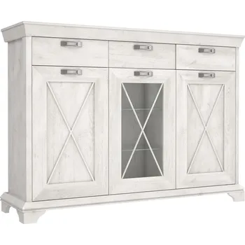 Knihovna Vitrína Kashmir - Forte 177.7x127.7 cm