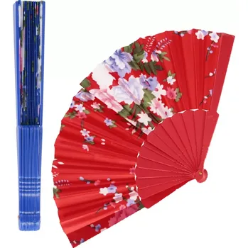 Karnevalový doplněk Skládací ruční vějíř pro děti 23 cm