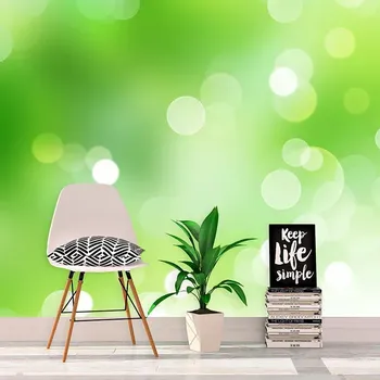 Tapeta Sablio Tapeta Zelená abstrakce 2 - 208x125 cm