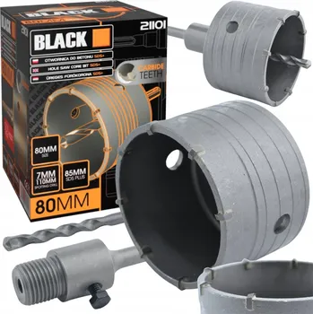 Vrták Black Korunkový Vrták 80 mm