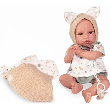 Panenka Panenka - novorozenec Erik s nosným pásem, 42 cm MUNECAS ANTONIO JUAN