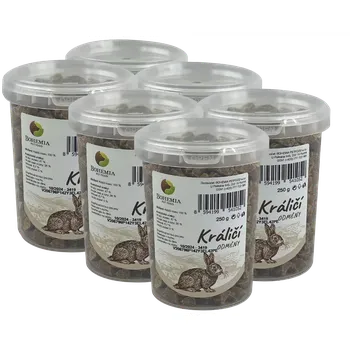 Krmivo pro psa Bohemia Pet Food BOHEMIA 6x Králičí odměny 250g