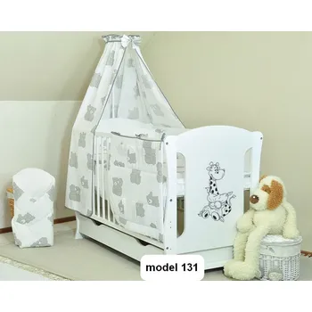 Dětské zboží Postýlka s kompletní výbavou classic model - 131