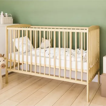 Dětská postýlka Postýlka Leon 120/60 cm přírodní