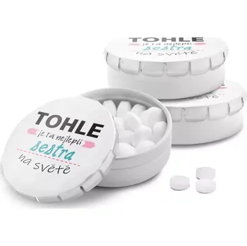 Bonbon Sablio Mentolky Tohle je ta nejlepší sestra na světě - 3 ks