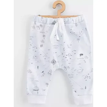 Dětské bavlněné jogger kalhoty New Baby For Babies ocean