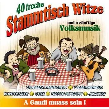Zahraniční hudba CD Various: 40 Freche Stammtisch Witze 2010