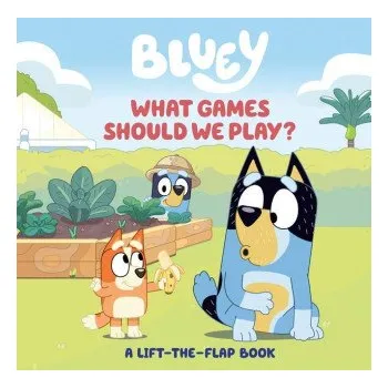 První čtění Bluey: What Games Should We Play?: A Lift-The-Flap Book (Leporelo)