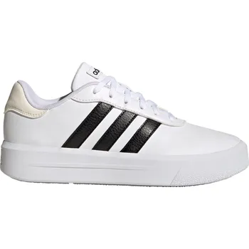 Dámské tenisky ADIDAS Sportovní boty Court Platform 36,5 BÍLÁ|ČERNÁ