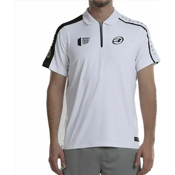 BULLPADEL Pánská polokošile s krátkým rukávem Bullpadel Liceo Bílý L BÍLÁ