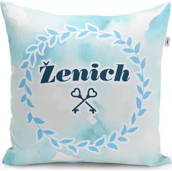 Polštář Sablio Polštář Ženich: 40x40 cm