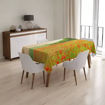 ubrus Sablio Ubrus Pole vlčích máků - 130x170 cm