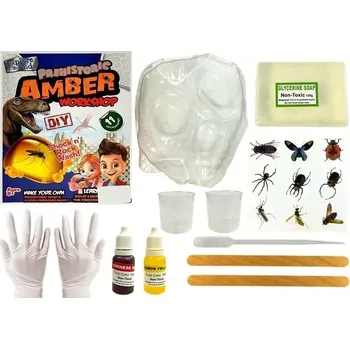 kreativní sada RKToys Kreativní sada Prehistorie vytvoř si vlastní jantar s hmyzem