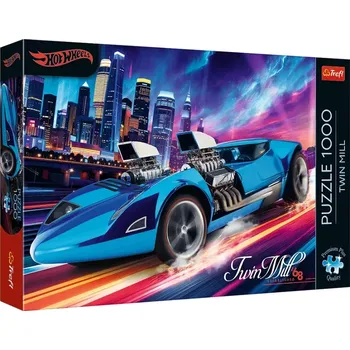 Puzzle TREFL Premium Plus Hot Wheels Twin Mill 1000 dílků
