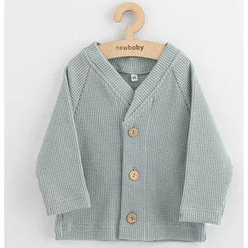 Kojenecký kabátek na knoflíky New Baby Oliver šedý 74 (6–9 m)