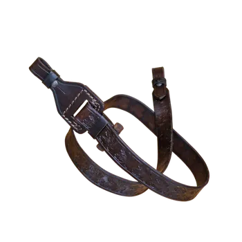 Příslušenství pro sportovní střelbu Kožený stahovací řemen na zbraň (nepodšitý) Zubíček Šíře: 2 cm