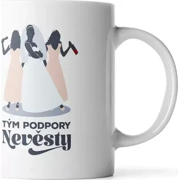 Sablio Hrnek Tým podpory nevěsty - 200 ml - espresso