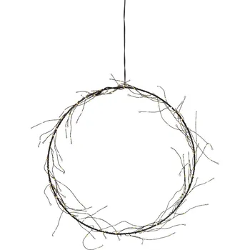 Osvětlení Závěsná světelná LED dekorace výška 35 cm Star Trading Nike - černá