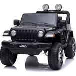 Dětské elektrické autíčko BABY MIX JEEP Wrangler Rubicon černé