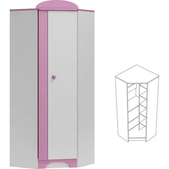 Dětská skříň Rohová skříň N27 - Mája