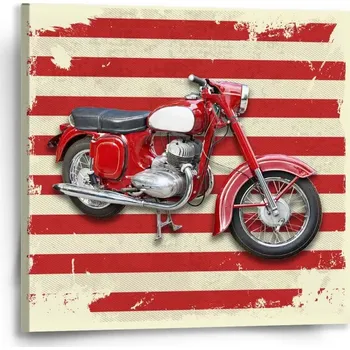 Obraz Sablio Obraz Jawa panelka Pruhy - 50x50 cm