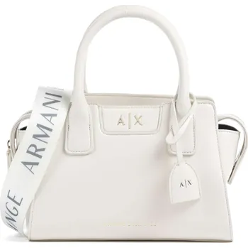 Kabelka Armani Exchange Amelie S - Kabelka v bílá, imitace kůže, 50546995 | Kabelky pro ženy & muže