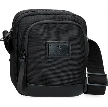 Kabelka JOUMMA BAGS Pánská crossbody taška se dvěma přihrádkami Pepe Jeans Blackmore, černá, 7055242