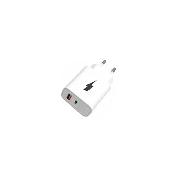 WG - Síťová nabíječka 2x USB, 1x USB-C PD 20W + 1x USB-A QC 3.0 18W, bílá