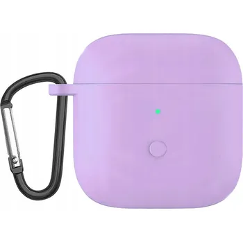 Pouzdro na mobilní telefon Flipové pouzdro Minexo pro XIAOMI REDMI BUDS 3, fialové