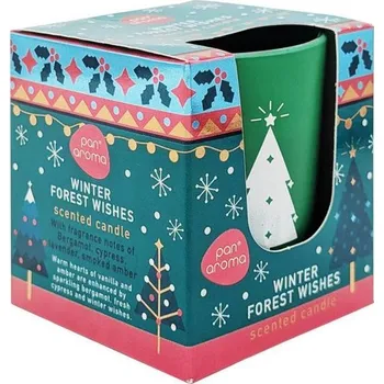 Svíčka PanAroma Vánoční vonná svíčka WINTER FOREST WISHES 100g IDDRZEX13695