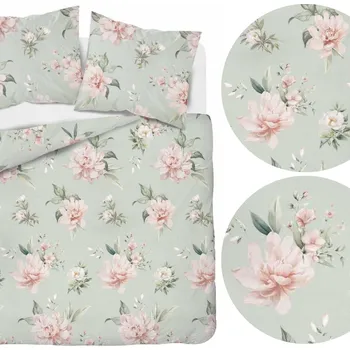 Povlečení Povlečení Bavlněný satén Elegantní Asti 220x200 3 dílné na zip