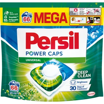 Kapsle na praní Kapsle na praní bílého prádla Persil Power Caps Universal 66p