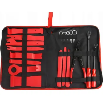 Dílna Kraft&Dele KD1135, Sada stahováků na čalounění | 19 ks