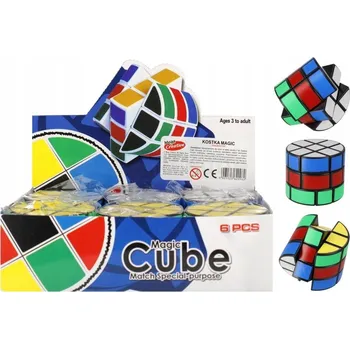 Hlavolam MAGICKÁ KOSTKA PUZZLE HLAVOLAM VÁLEC LOGICKÁ HRA