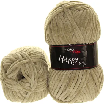 Vlna Hep Happy Baby 41045 šedobéžová