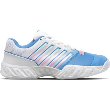 Dámská tenisová obuv K-SWISS Dámské tenisové boty Bigshot Light 4 Allcourt 40 BÍLÁ|MODRÁ