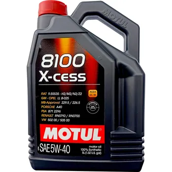 Motorový olej MOTOROVÝ OLEJ MOTUL 8100 X-CESS 5W-40 5L