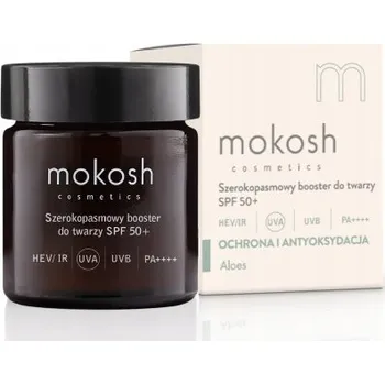 Pleťový krém Pleťový krém s UV ochranou Mokosh 50 SPF pro denní použití, 30 ml