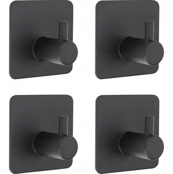 Věšák Háček bez vrtání Yoka Home černý